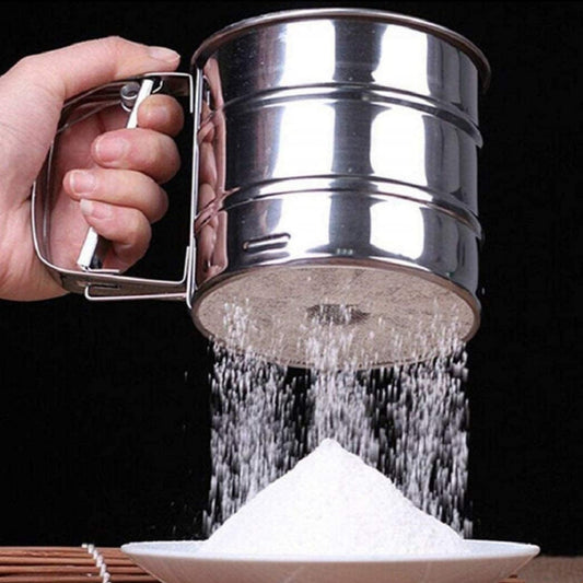 Stainless Steel Flour Sifter (Atta Chhani)